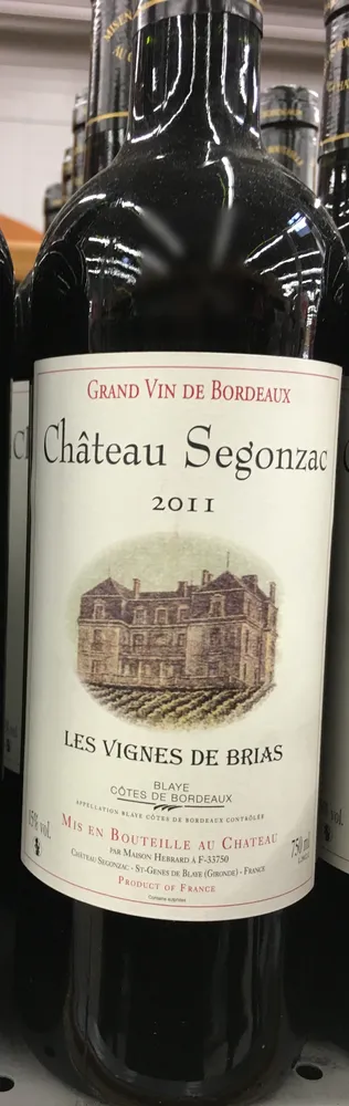 Château Segonzac 2011