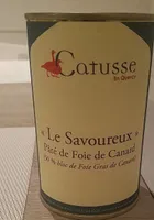 La savoureux pâté de foie de canard