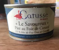 Le savoureux, pâté au foie de canard