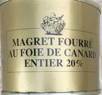 Margret fourré au foie de canard entier