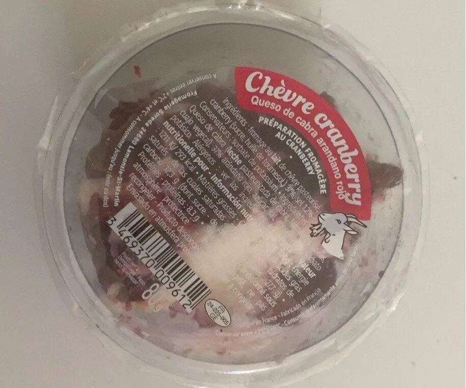 Chèvre cranberry