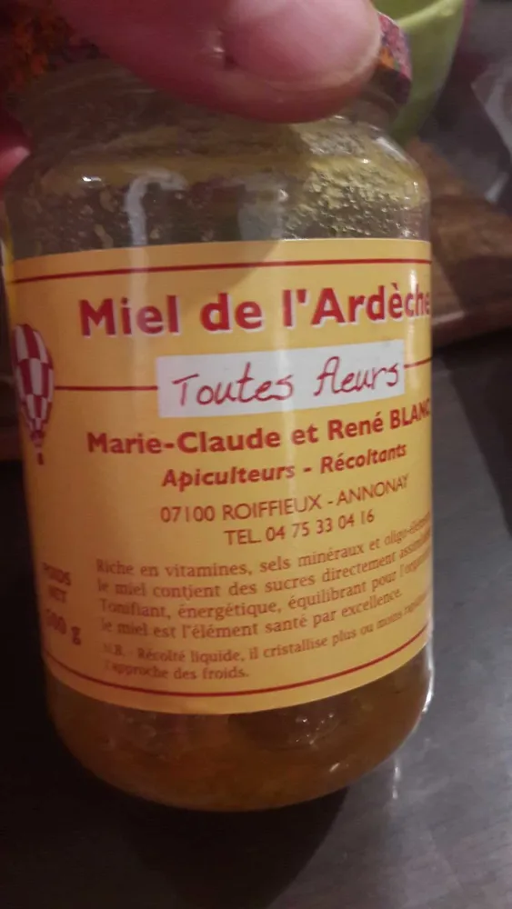 Miel de l'Ardèche Toutes Fleurs
