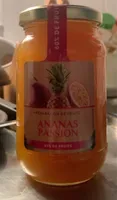 Preparation de Fruit Ananas Passion