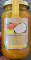 Préparation de fruits Mangue/Coco