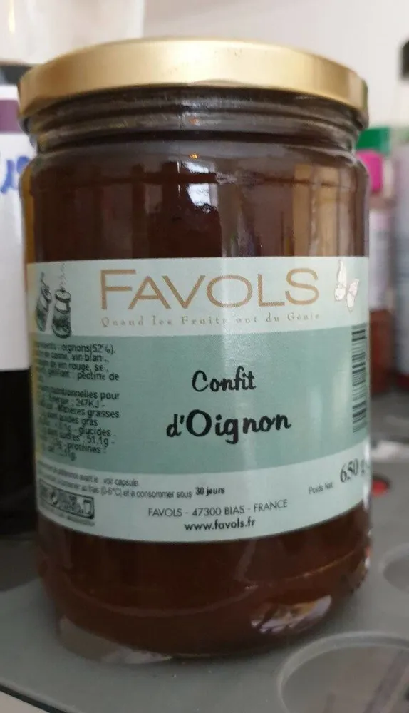 Confit d'oignons