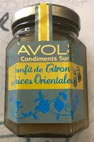Confit de citron aux epices orientale
