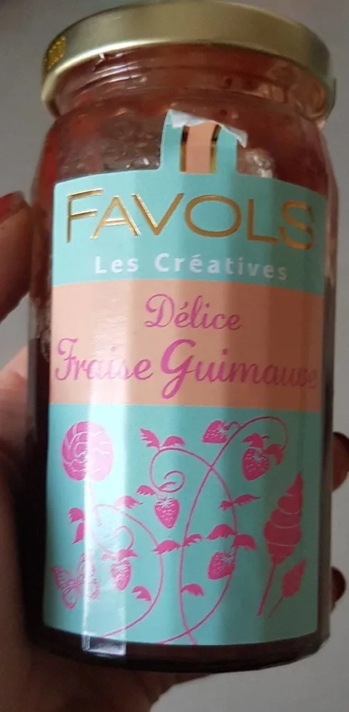 Confiture fraise guimauve