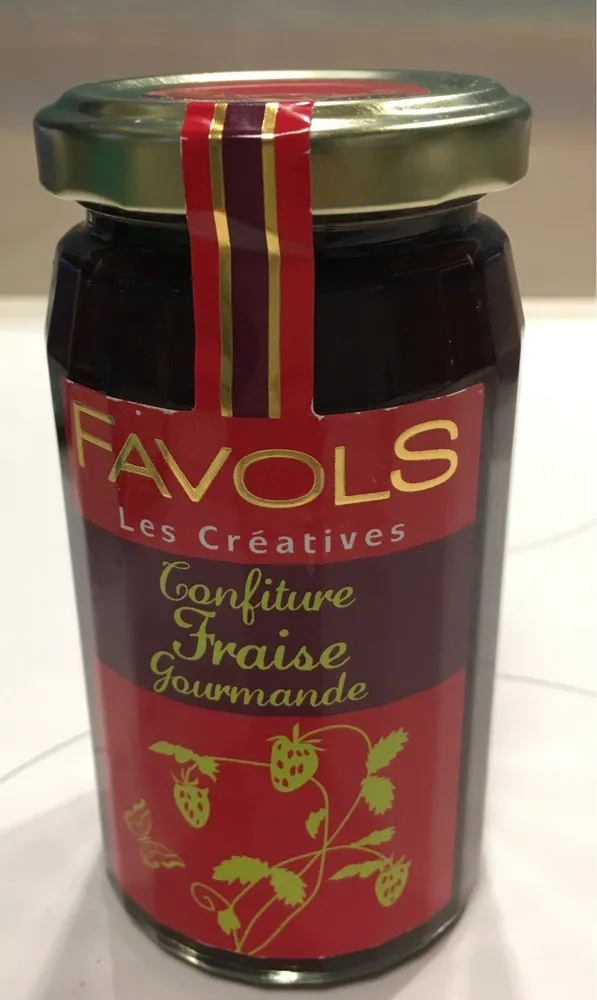 Confiture fraise gourmande