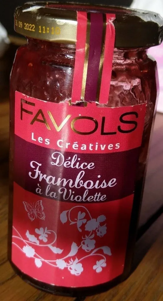 Frambozen Met Violet Confituur