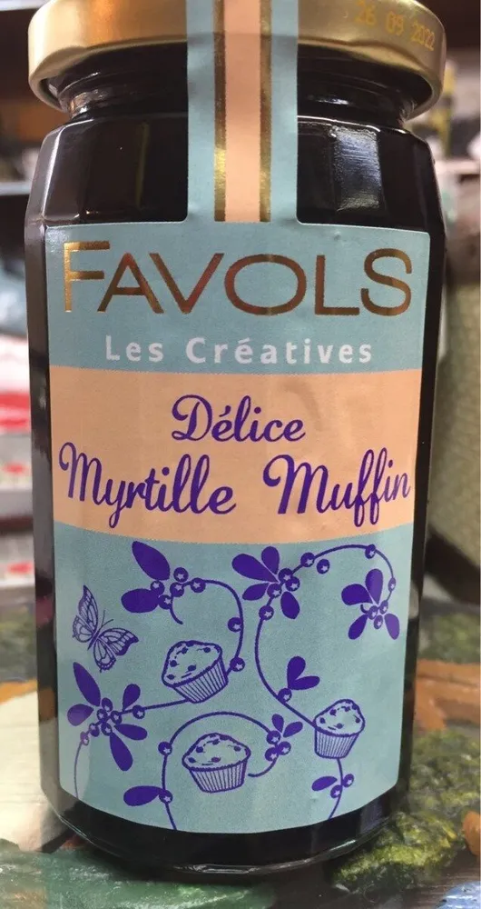 Delice Myrtille Muffin