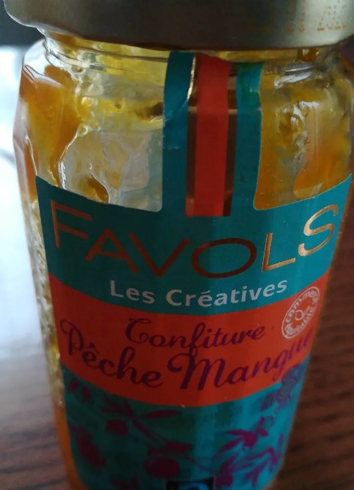 Confiture pêche mangue