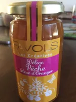Delice pêche fleur d oranger
