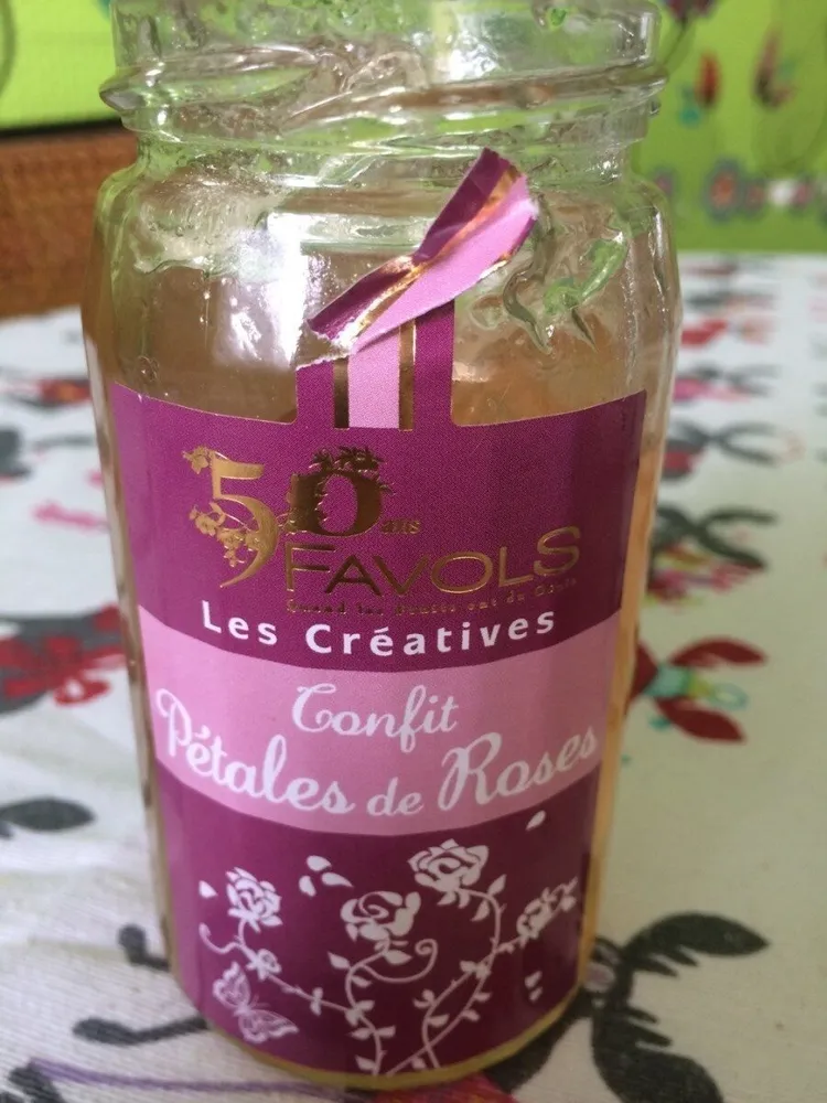 Confit de pétales de roses