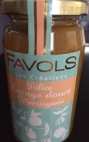 Delice orange douce meringuée
