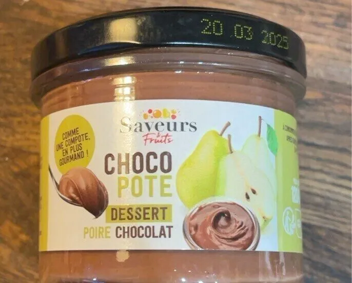 Choco pote dessert poire chocolat