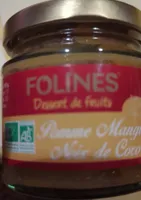 Dessert pomme mangue noix de coco