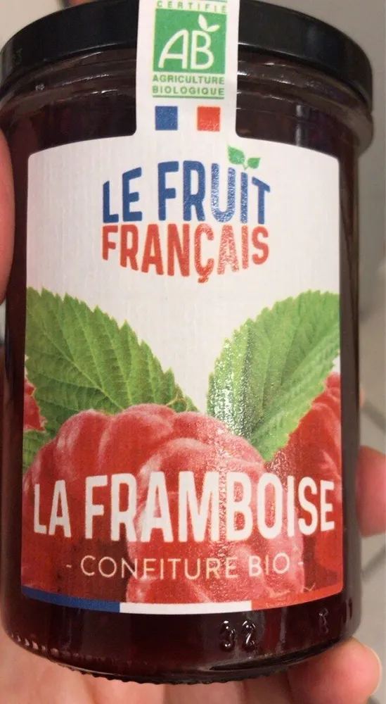 Confiture bio framboise