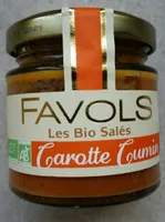Favols  les bio salés carotte cumin