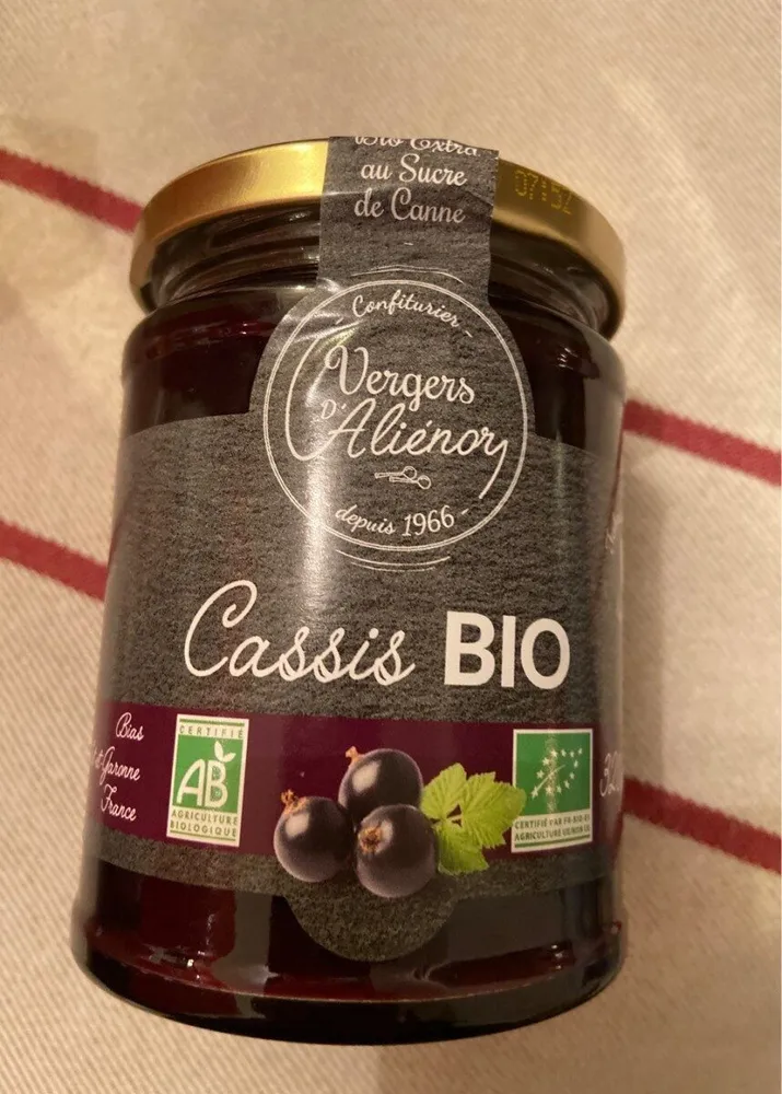 Confiture Cassis