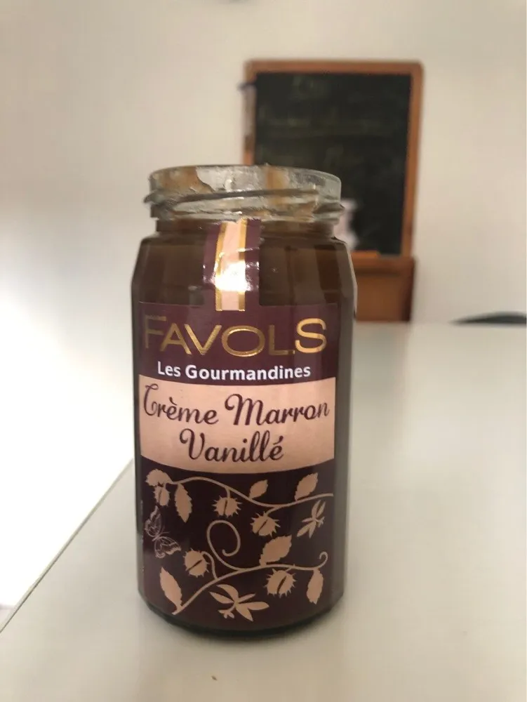 Creme marron vanille