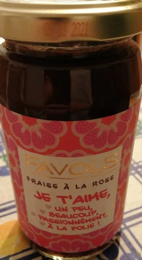 Fraise à la rose