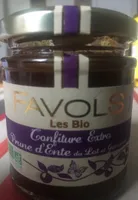 Confiture extra prune d'ente du lot et garonne
