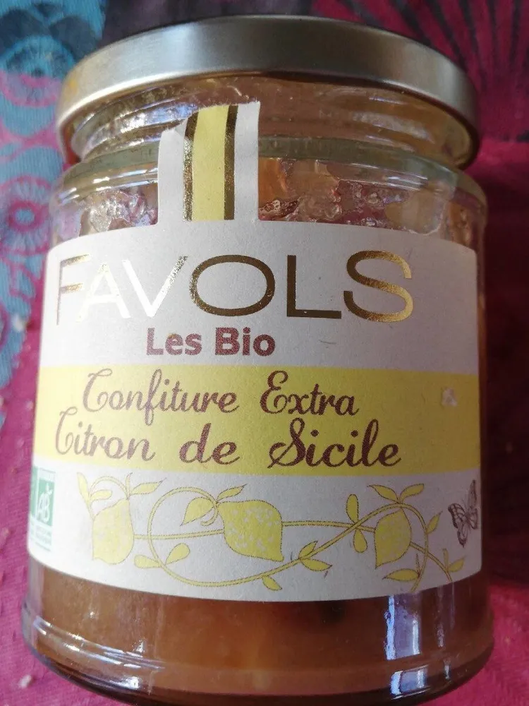 Confiture extra citron de Sicile