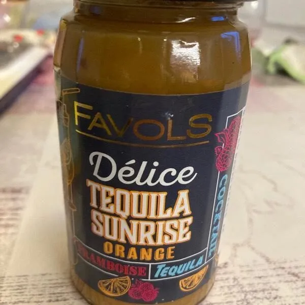 Confiture tequila sunrise