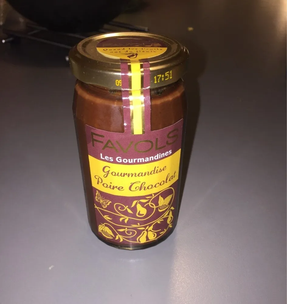 Gourmandise Poir chocolat