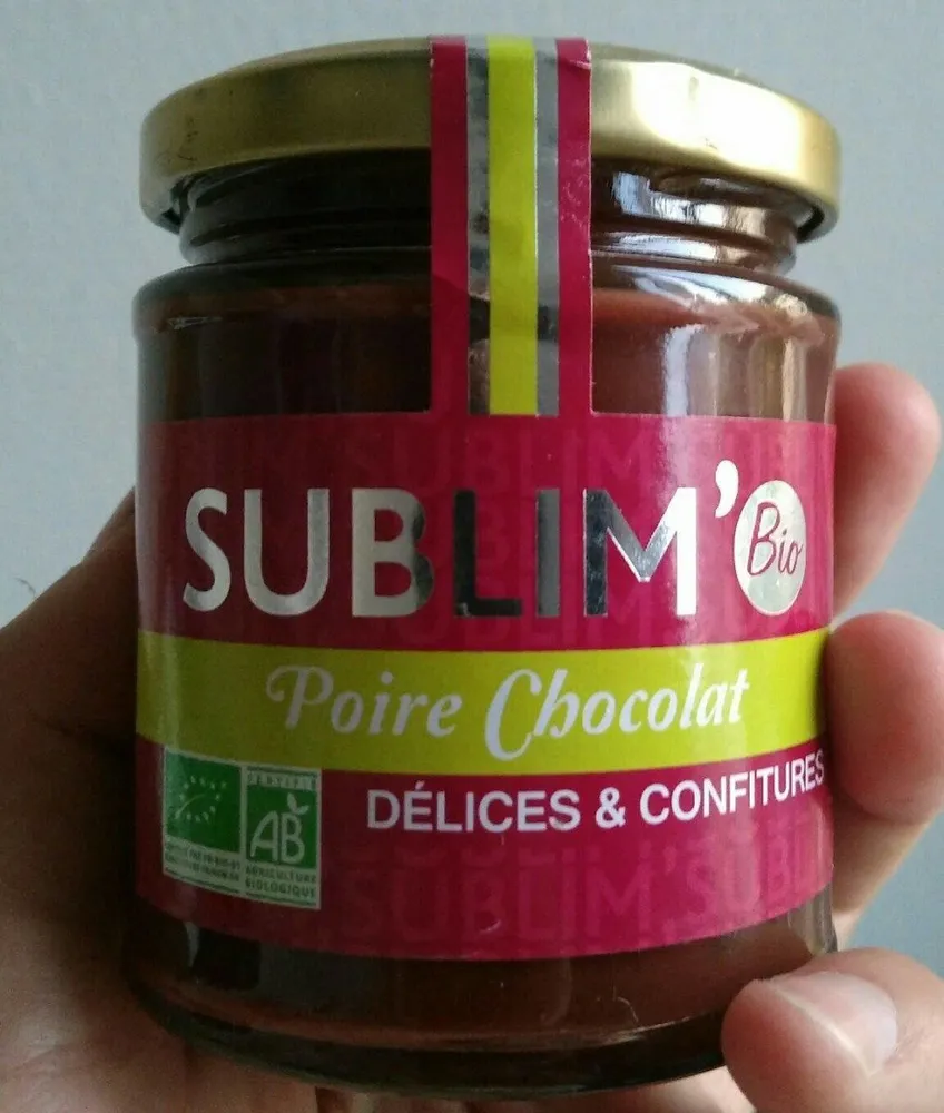 220G Delice Poire Chocolat Bio Favols