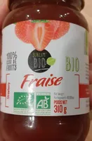 Confiture sublim'bio fraise