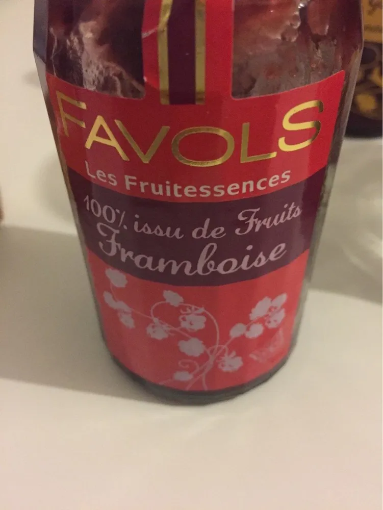 Confiture Favols framboise