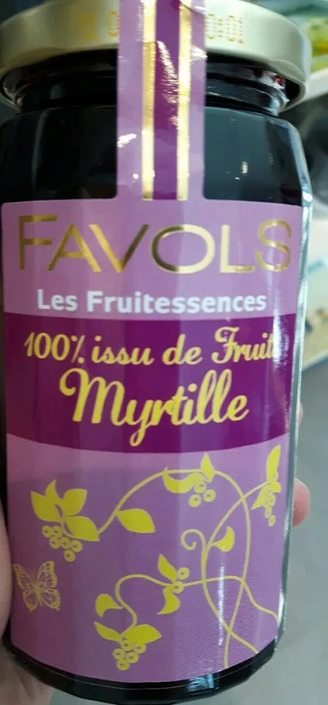 Confiture myrtilles