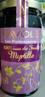 Confiture myrtilles