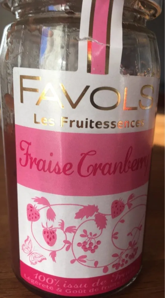 Fruitessences Fraise Cranberry