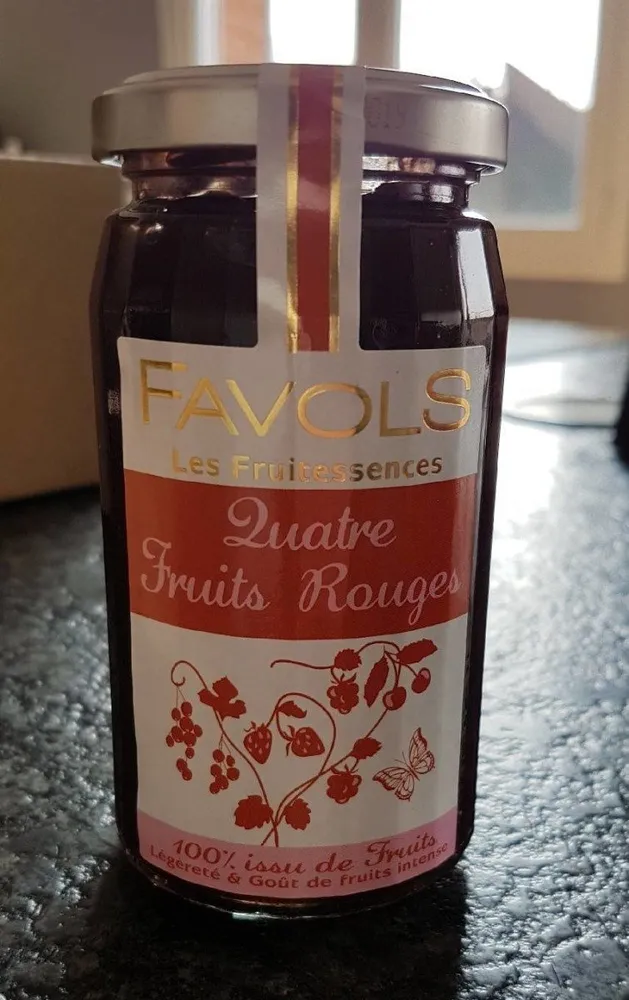 Fruitessences quatre fruits rouges
