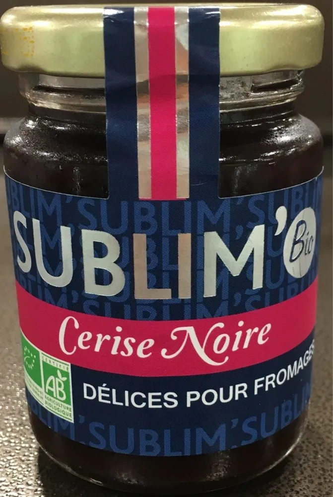 Confiture de cerise noire