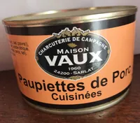 Paupiettes de porc cuisinées