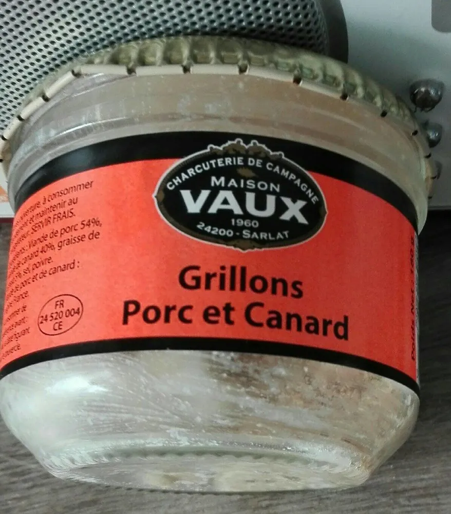 Grillons Porc et Canard