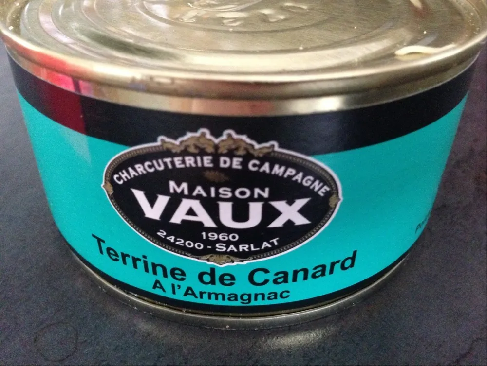 Terrine de canard a larmagnac