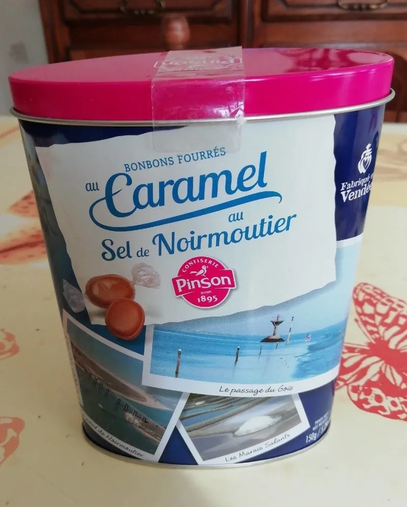 Bonbons fourrés au CARAMEL au sel de noirmoutier