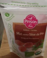 bonbons candies miel saveur sève de pin