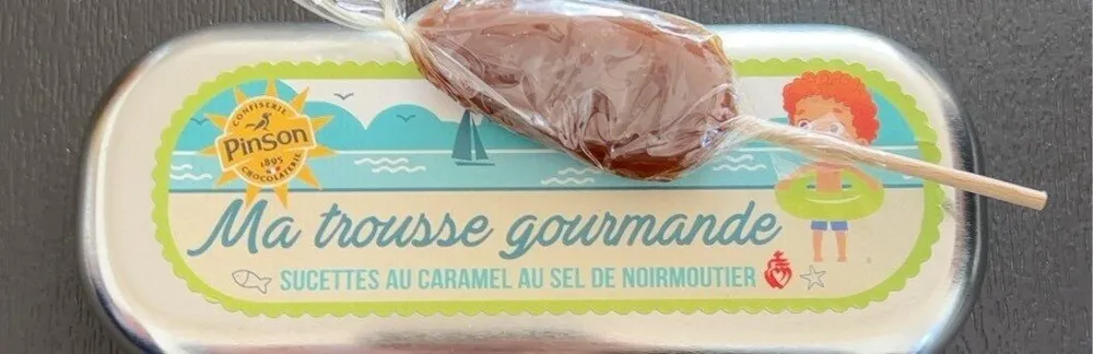 Sucettes au Caramel Sel de Noirmoutier