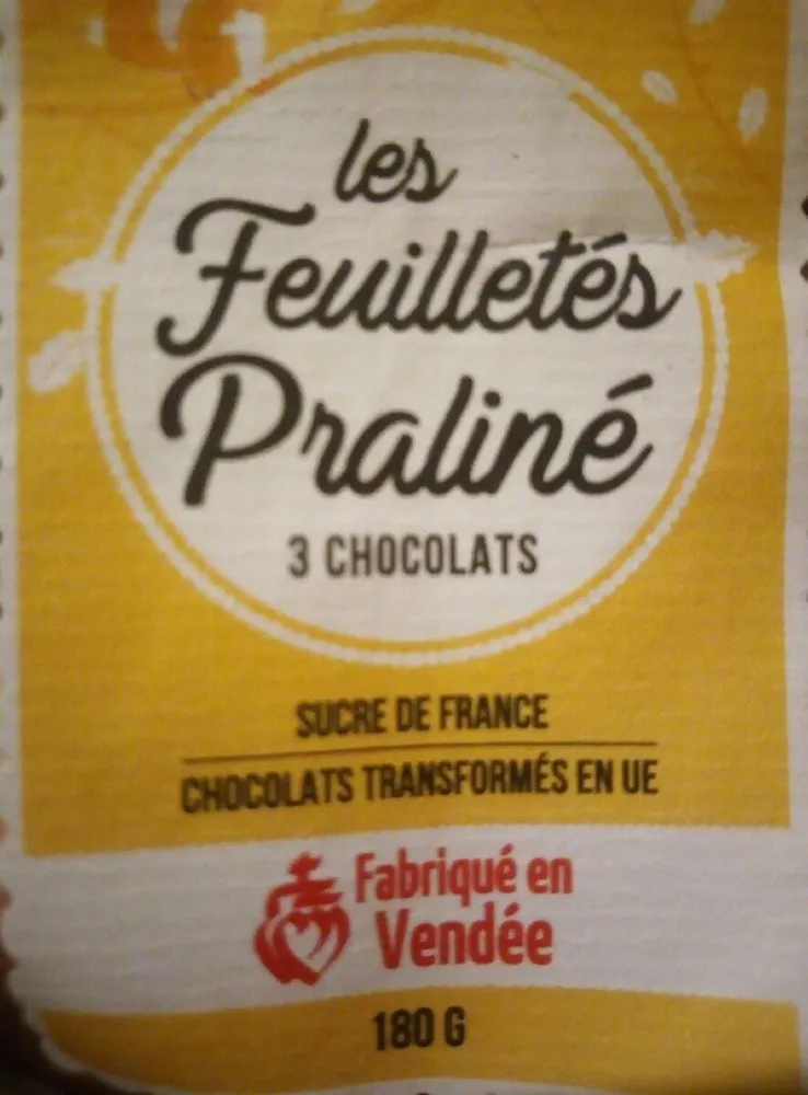Les feuilletés pralinés