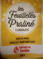 Les feuilletés pralinés