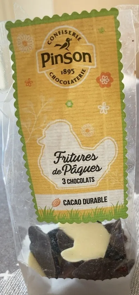 Fritures de Paques 3 chocolats