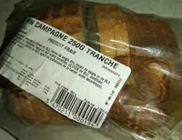 Pain campagne en tranche