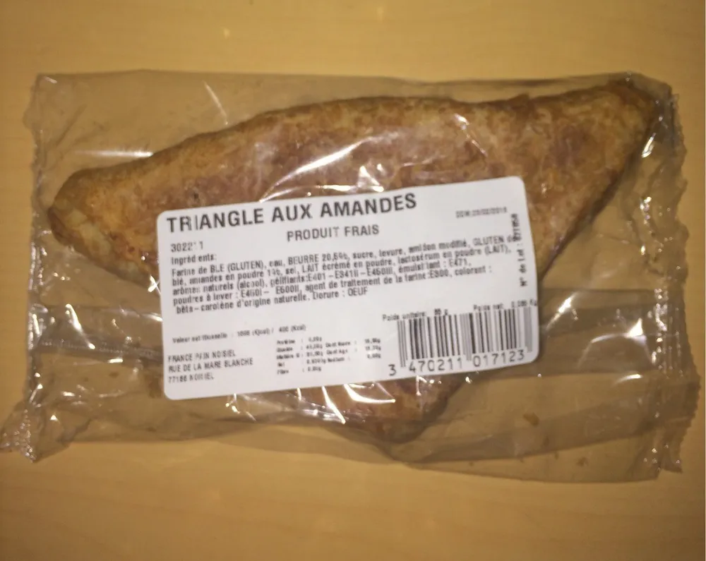Triangle aux Amandes