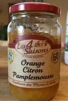 Confiture Orange Citron Pamplemousse
