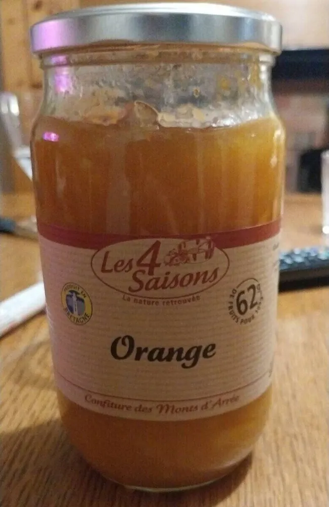 Confiture d'orange les 4 saisons